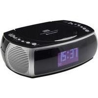 dab radio alarm clock soundmaster urd470sw aux cd dab fm usb black