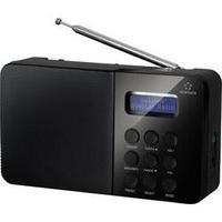 dab portable radio renkforce ne 6208 dab fm black