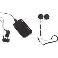 DAB+ Pocket radio Albrecht DR 72 Motorrad Set Bluetooth, DAB+, FM Hands-free, rechargeable Black