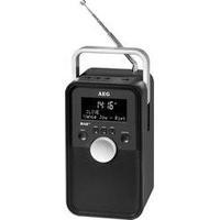 DAB+ Portable radio AEG DR 4149 AUX, DAB+, FM rechargeable Black