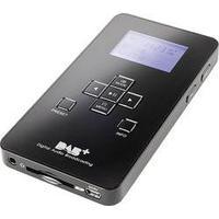 DAB+ Pocket radio Dual DAB Pocket Radio 3SD DAB+, SD, FM rechargeable Black
