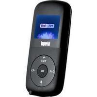 DAB+ Pocket radio Imperial Dabman 1 Bluetooth, DAB+, FM rechargeable Black