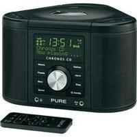 DAB+ Radio alarm clock Pure Chronos CD Series II, Schwarz AUX, CD, DAB+, FM Black