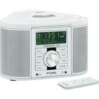 DAB+ Radio alarm clock Pure Chronos CD Series II, Weiss AUX, CD, DAB+, FM White