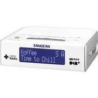 DAB+ Radio alarm clock Sangean DCR-89+ AUX, DAB+, FM White