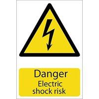 Danger Electric Stock Sign