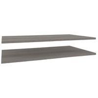 Darwin Modular Grey Oak Effect Shelves (L)962mm (D)18mm Pack of 2