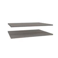 Darwin Modular Grey Oak Effect Shelves (L)712mm (D)18mm Pack of 2