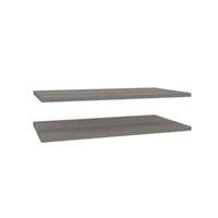 Darwin Modular Grey Oak Effect Shelves (L)712mm (D)18mm Pack of 2