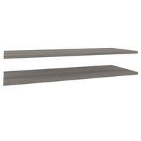 Darwin Modular Grey Oak Effect Shelves (L)962mm (D)18mm Pack of 2