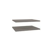 Darwin Modular Grey Oak Effect Shelves (L)463mm (D)18mm Pack of 2