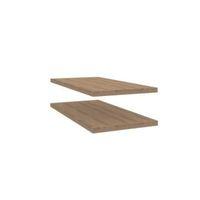 Darwin Modular Oak Effect Matt Internal Corner Shelf (D)548mm Pack of 2