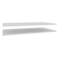 Darwin Modular White Matt Shelves (D)566mm Pack of 2