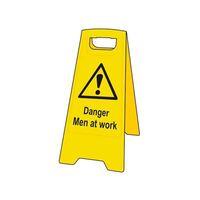 Danger Men At Work Heavy-Duty A Board