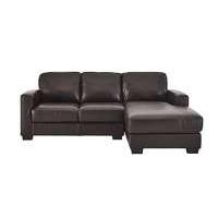 Dante Leather Corner Chaise