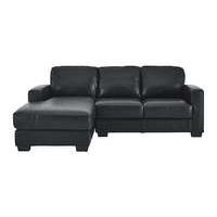 Dante Leather Corner Chaise
