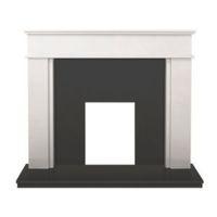 Daventry Sparkly White & Black Granite Surround Set (H)1173mm (W)1372mm (D)381mm (T)20mm