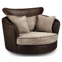 dakota twister chair jumbo cord mink and rhino brown