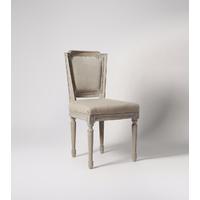 daphne dining chair in natural linen