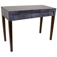 Dark Grey Shagreen Conosle Table