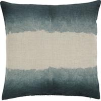 dark blue and beige cushion cover set of 4