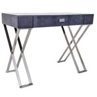 dark grey sienna shagreen dressing table