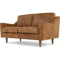 Dallas 2 Seater Sofa, Outback Tan Premium Leather