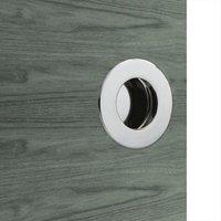 Dale PSS Plain Circular Flush Pull 50mm Dia.