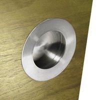 Dale SSS Plain Circular Flush Pull 70mm Dia.