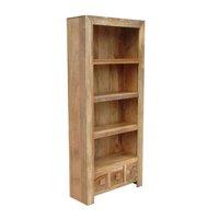 dakota light mango bookcase