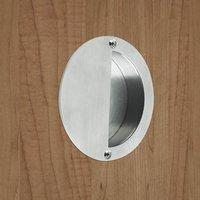 Dale SSS Half Covered Circular Flush Pull 90mm Dia.