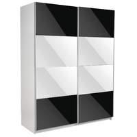 Dallas 2 Door Modular High Gloss Sliding Wardrobe