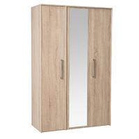 Dalston 3 Door Wardrobe Oak