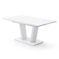 Daniela Extendable Dining Table In White High Gloss