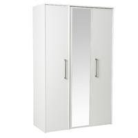 dalston 3 door wardrobe white