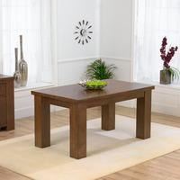 daniela 150cm dark oak dining table only