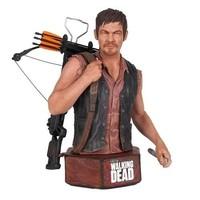 daryl dixon the walking dead mini bust