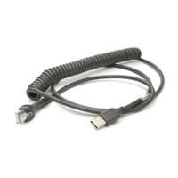 Datalogic 90A052043 Cab-424E Enhanced Usb Type a Coiled - (Pos & Barcode Solutions > Barcode Device Accessories)