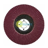 dapetz 10 x flap sanding discs 115mm 40 80 grit mix aluminium oxide 45