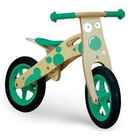 D\'Arpje - OFUN 12 - Ride On Wooden Balance Bike with Inflatable Wheels