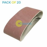 dapetz 20 x new 100 x 610mm 40 grit very coarse sander sanding belts