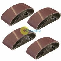 dapetz 20pk mixed 40 60 80 120 grit 60 x 400mm sanding belts fine coar ...