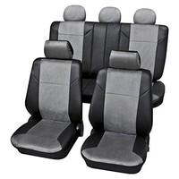 Dark Grey Luxury Car Seat Covers - Lada 1200-1500 Estate 1973 to 1985