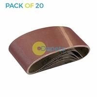 Dapetz ® 20 X Power Tool Sander Sanding Belt Belts 75mm X 457mm 120 Grit Fine