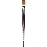 Da Vinci Watercolour Brush : Vario-Tip mix of different length fibres Series 1381 flat Size 16