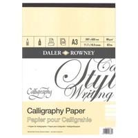 Daler Rowney Calligraphy Pad 32 sheets 90gsm A3