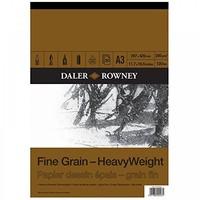 daler rowney a3 heavyweight cartridge pad fine grain