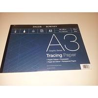 Daler-Rowney A3 90gsm tracing pad 50 sheets