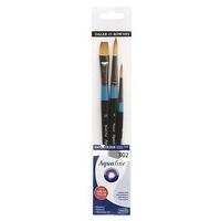 Daler Rowney - Pack of 3 watercolor brushes - Aquafine 302 - Handmade