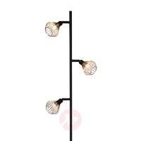 Dalma - a floor lamp with 3 wire lampshades